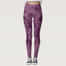 "Tiefes Amethyst Antik-Spitze"