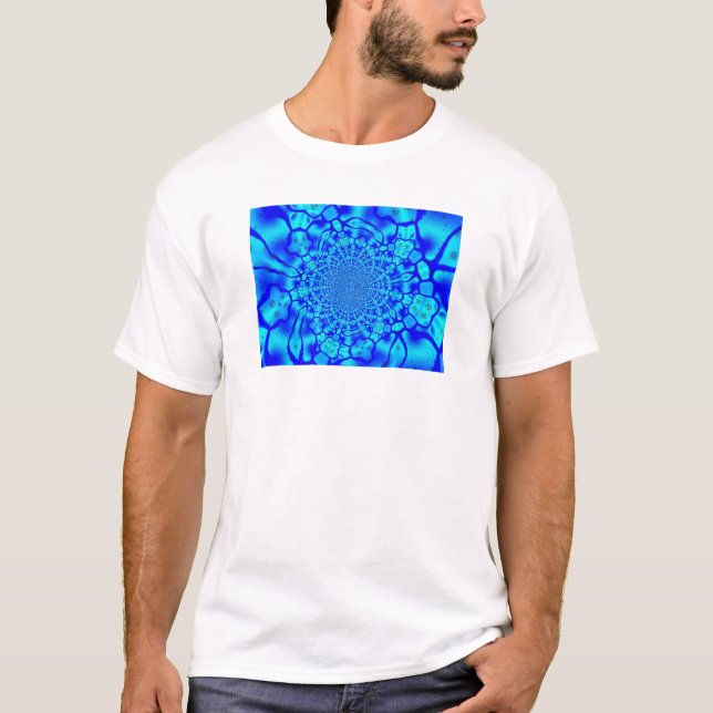 Tiefes Blau T-Shirt (Vorderseite)