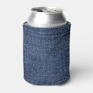 Tiefes blaues Denim Dosenkühler
