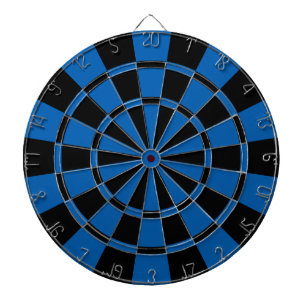 Tiefes Blaues und schwarz Dartscheibe