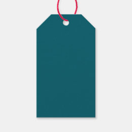 Tiefes Petrol-Geschenk-Tags Geschenkanhänger