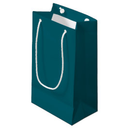 Tiefes Petrol-Geschenktasche Kleine Geschenktüte