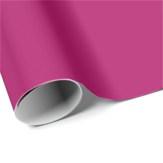 Tiefes Pflaumen-Vollton Elegant Geschenkpapier