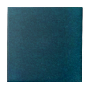 Tiefes SeeWatercolor - dunkles aquamarines Blau Fliese