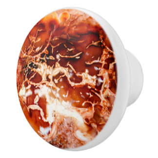 Tiefes Set im Herbst Keramikknauf