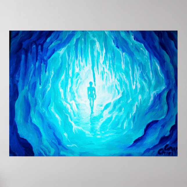 Tiefgrotte Poster (Vorne)