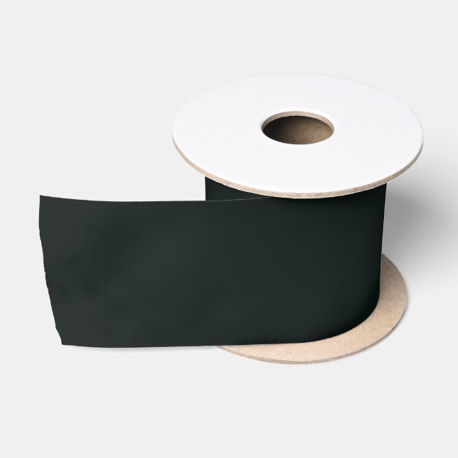 Tiefgrün einfarbig satinband (Spule)