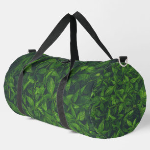 Tiefgrüne Blätter Duffle Bag