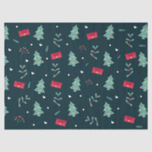 Tiefgrüne Weihnachtsbäume Perfektes Geschenk