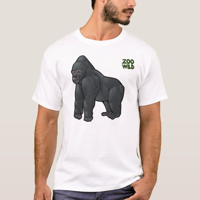 Tiefland-Gorilla T-Shirt (Vorderseite)