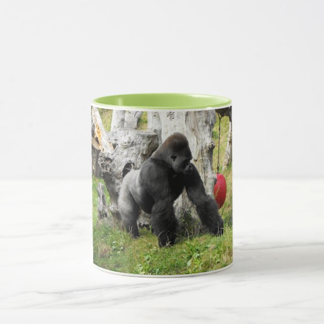 Tiefland Silverbackgorilla Tasse (Zentrum)