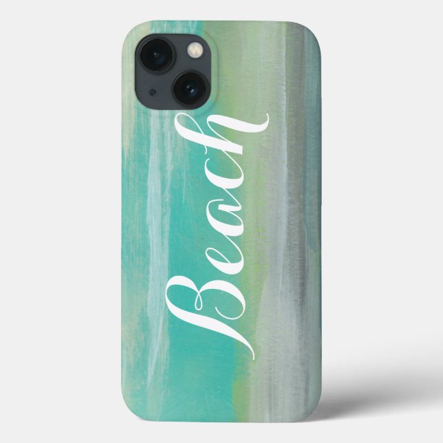 Tiefland-Strand I Case-Mate iPhone Hülle (Rückseite)