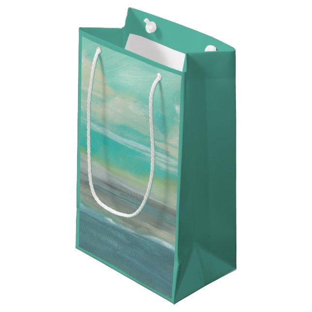 Tiefland-Strand I Kleine Geschenktüte (Vorderseite Schrägansicht)