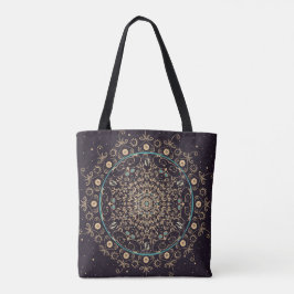 Tiefpurpurne Himmel-Mandala-Tasche