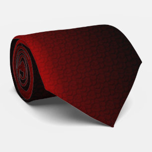 Tiefrot u. schwarz krawatte