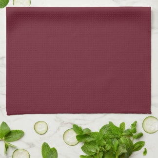 Tiefrote Cranberry-Küchenhandtücher Geschirrtuch