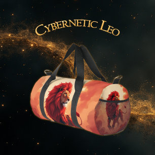 Tiefrote Glut – Der Löwe des brennenden Schicksals Duffle Bag