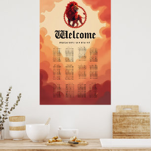 Tiefrote Glut – Der Löwe des brennenden Schicksals Poster