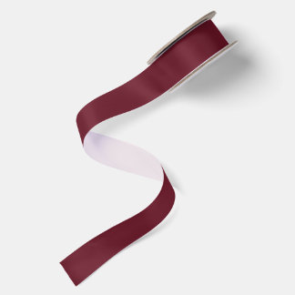 Tiefrote Satin-Kranzschleife aus Cranberry Satinband