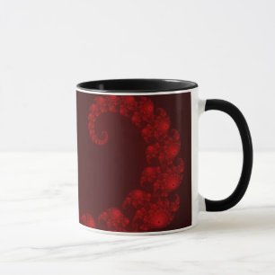 Tiefrotes Herz Mug Tasse