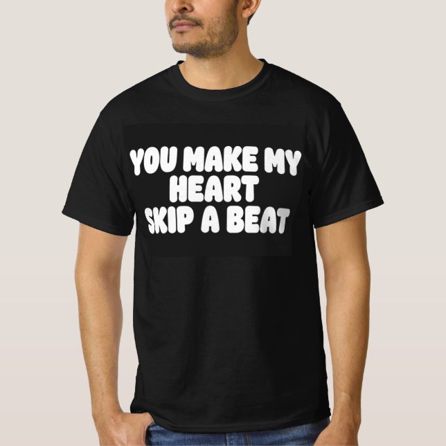Tiefschwarze Leere T-Shirt (Vorderseite)