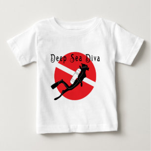 Tiefsee-Diva-Baby Baby T-shirt