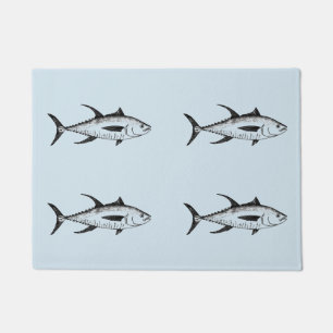 Tiefsee-Fischen - Gelbflossen-Thunfisch Fußmatte