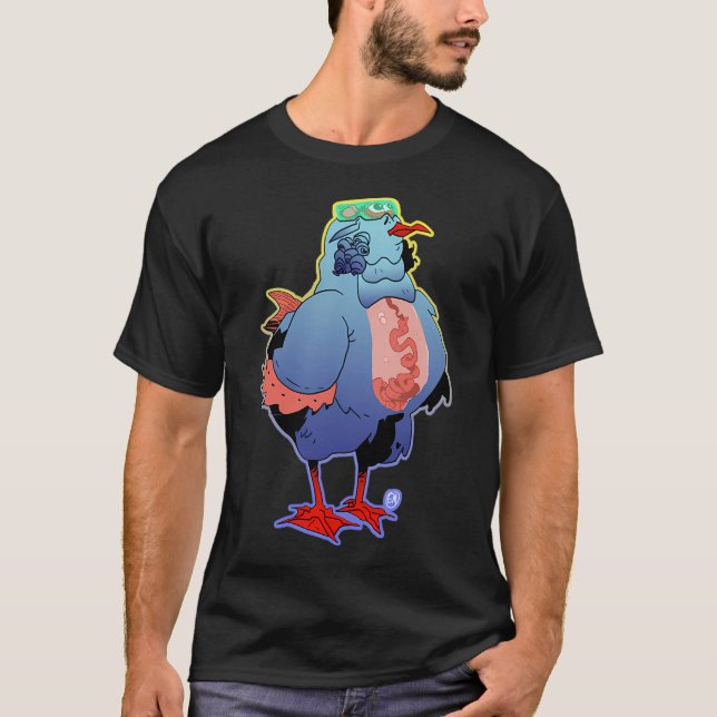 Tiefsee-Huhn T-Shirt (Vorderseite)