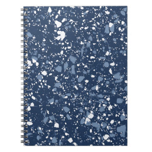 Tiefsee-Marmor-Notizbuch Notizblock
