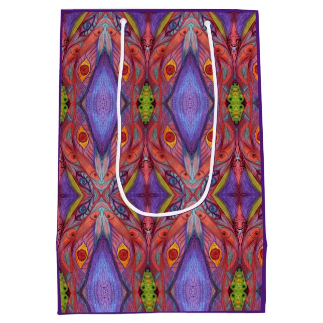 Tiefsee Mittlere Geschenktüte (Rückseite)