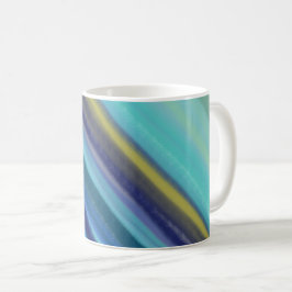 Tiefsee-Ozean Blautöne Kaffeetasse