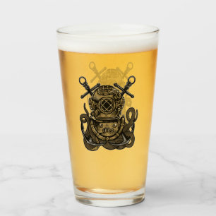 Tiefsee, Ozeantauchen, Oktopus, Anker Glas
