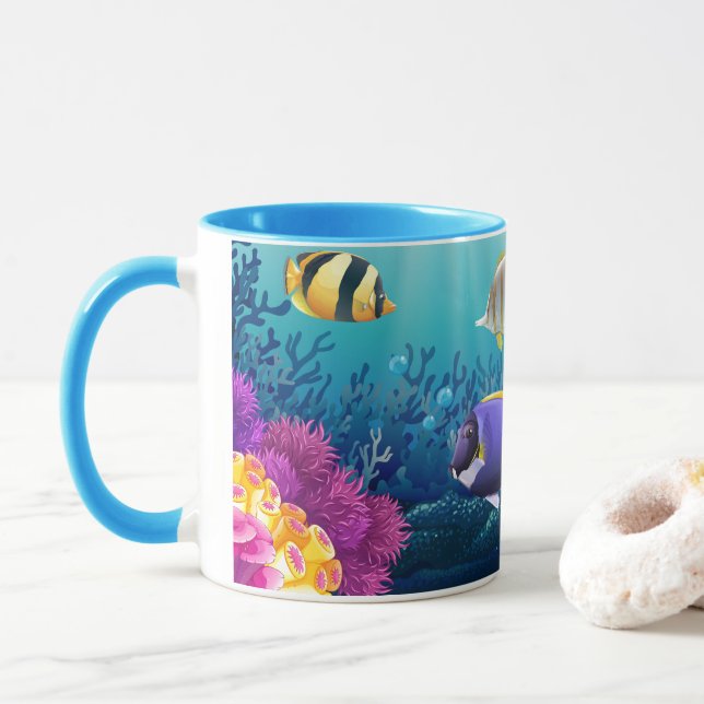 Tiefsee-Tasse Tasse (Mit Donut)