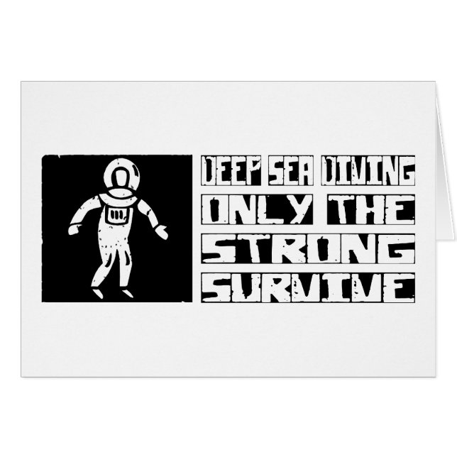 Tiefsee-Tauchen überleben (Vorderseite (Horizontal))