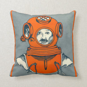 Tiefsee-Taucher Kissen