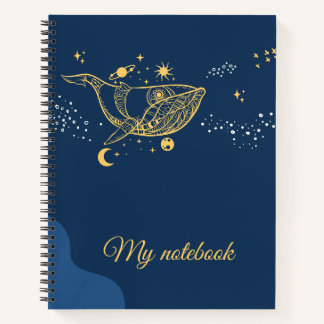Tiefsee-Wale-Notizbuch – Ozeantiefen-Journal Notizbuch