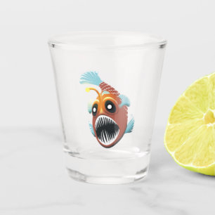 Tiefseefische Schnapsglas