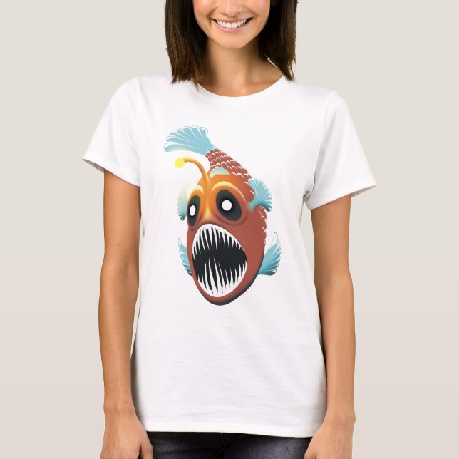 Tiefseefische T-Shirt (Vorderseite)