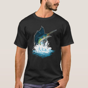 Tiefseefischen Schwertfisch T-Shirt