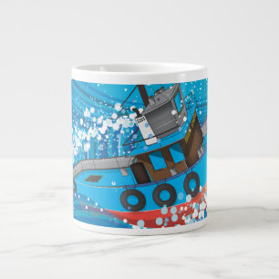 Tiefseefischerei Jumbo-Tasse