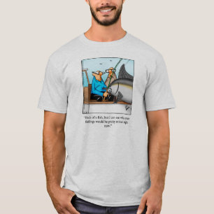 Tiefseefischerei Spaß Teemaschine T-Shirt