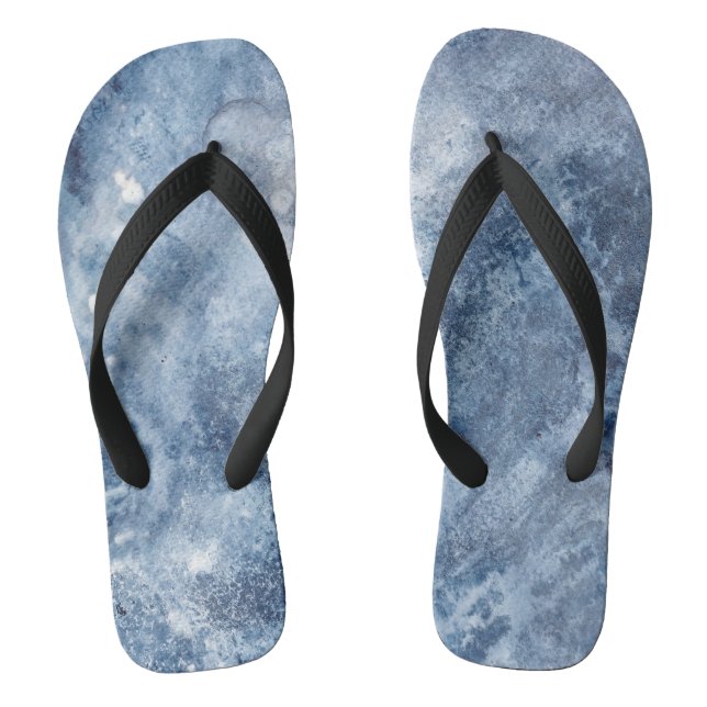 Tiefseeflocken Flip Flops (Fußbett)