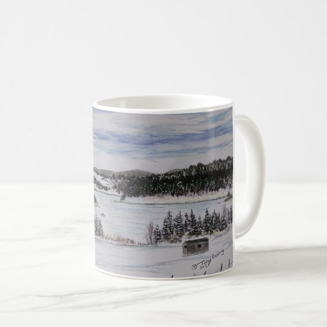 Tiefseegarnele Felsweiher Fox Trap NL Kaffeetasse (VorderseiteRechts)