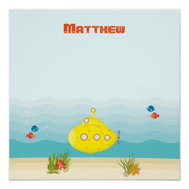 Tiefseegarnelenuntersee Poster (Vorderseite)