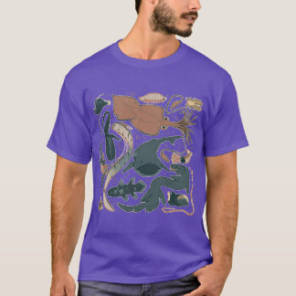 Tiefseegeschöpfe V2 vintage T-Shirt