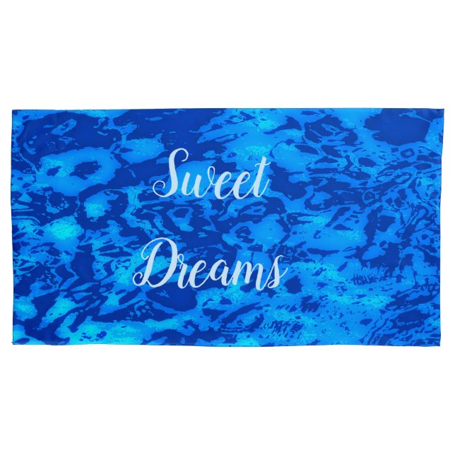 Tiefseegewässer der Marine anpassen Kissenbezug (Vorderseite)