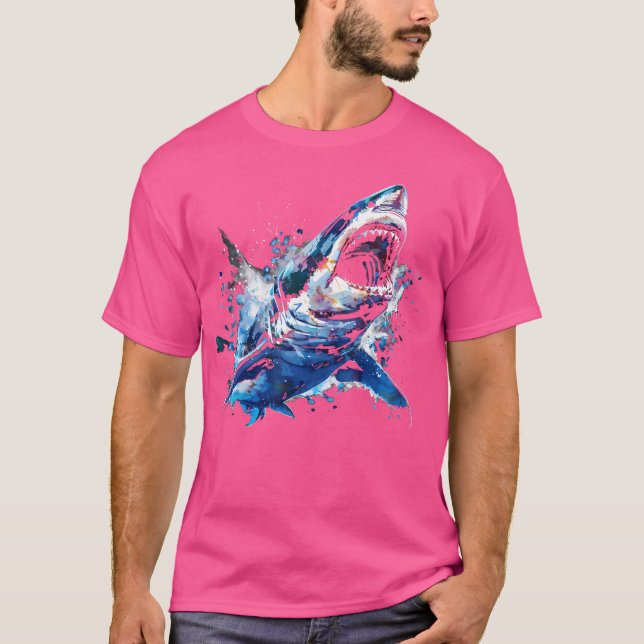 Tiefseehai T-Shirt (Vorderseite)