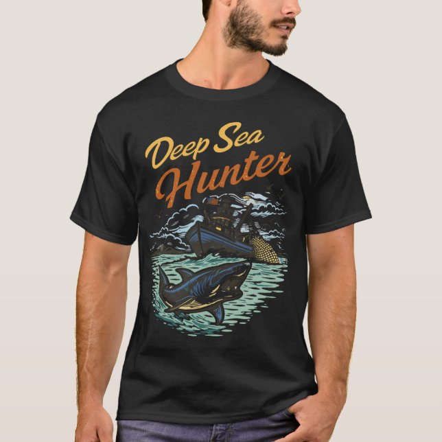Tiefseejäger T-Shirt (Vorderseite)