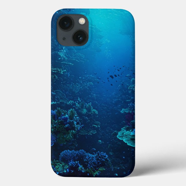 Tiefseekorbmuster Case-Mate iPhone Hülle (Rückseite)