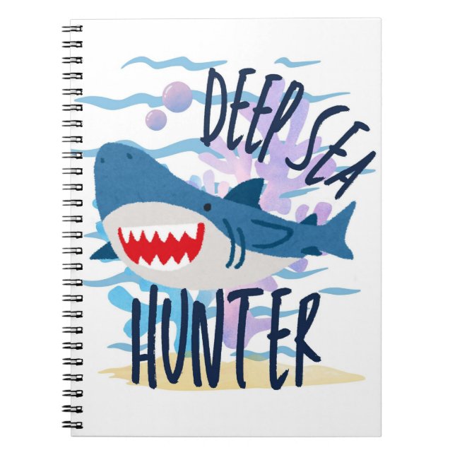 Tiefseemandeur Notizblock (Vorderseite)